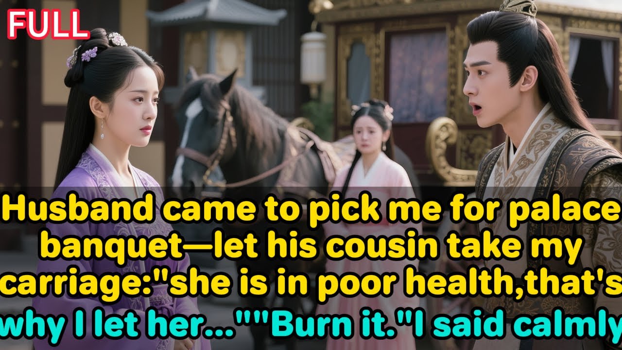 Husband came to pick me for palace banquet—let his cousin take my carriage: