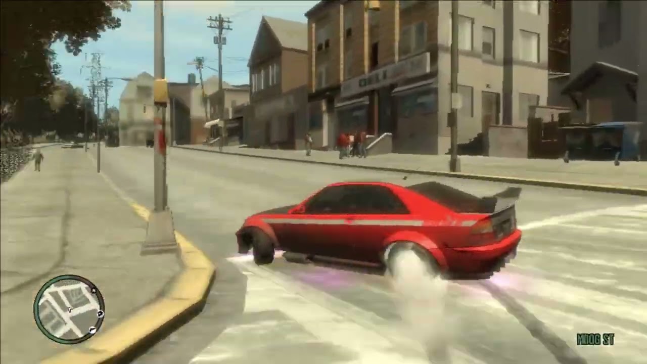 Trying to do it better:) | GTA IV Clean drift for 4 minutes challenge Gameplay