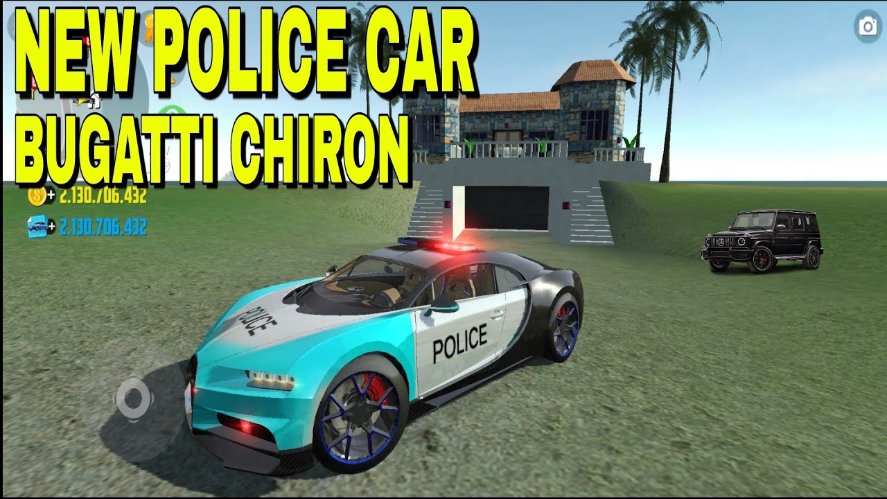 New Police Car - Bugatti Chiron - Car Simulator 2 || Android Gameplay