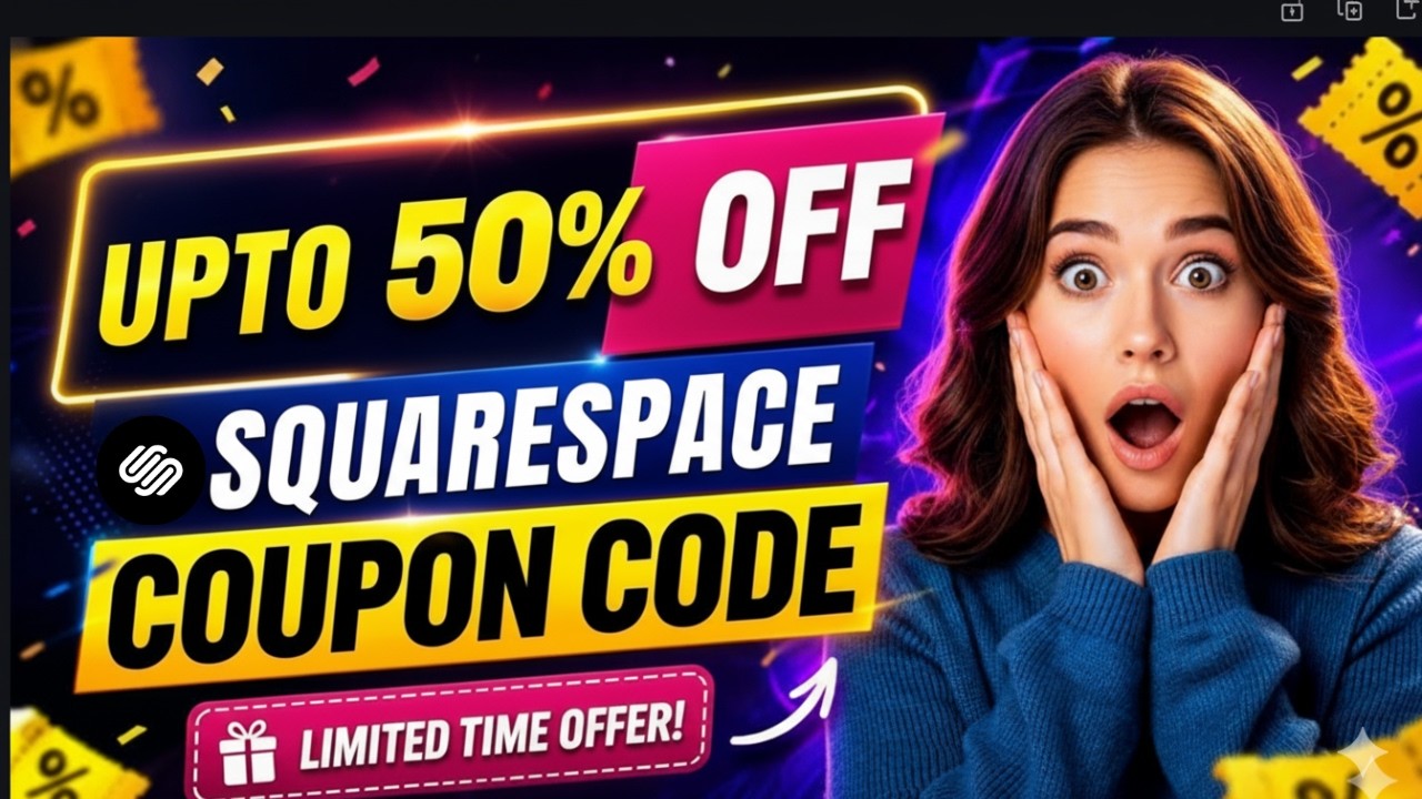 ✅ Купонный код Squarespace 2026 💲 САМАЯ БОЛЬШАЯ СКИДКА Squarespace!!!