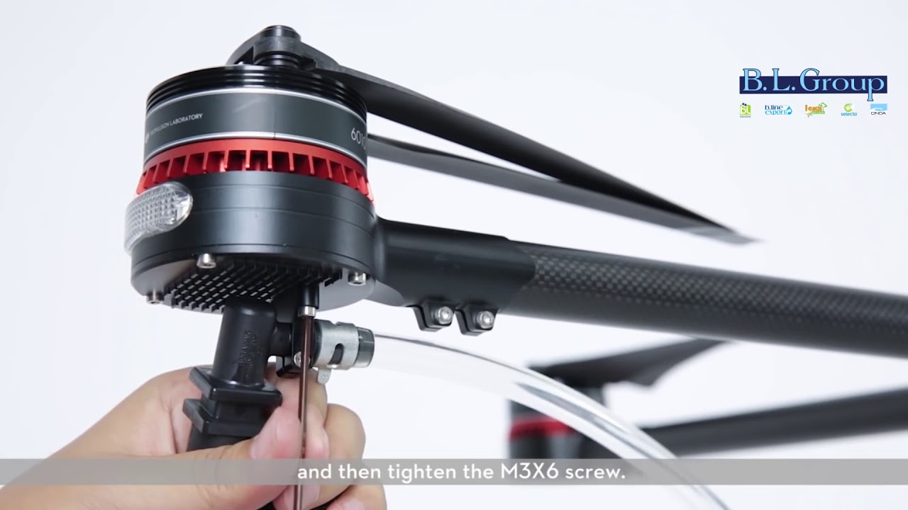 Bleu Line - B.L. Group | DRONE MG-1 -  Installazione