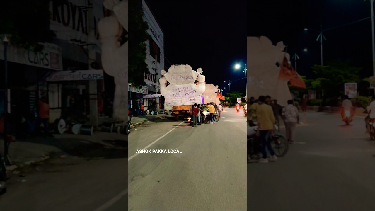 Ganesh Nimajjanam kurnool 2025 #ganeshnimajjnam2025 #biggestganesh #viral #trending # shortfeed