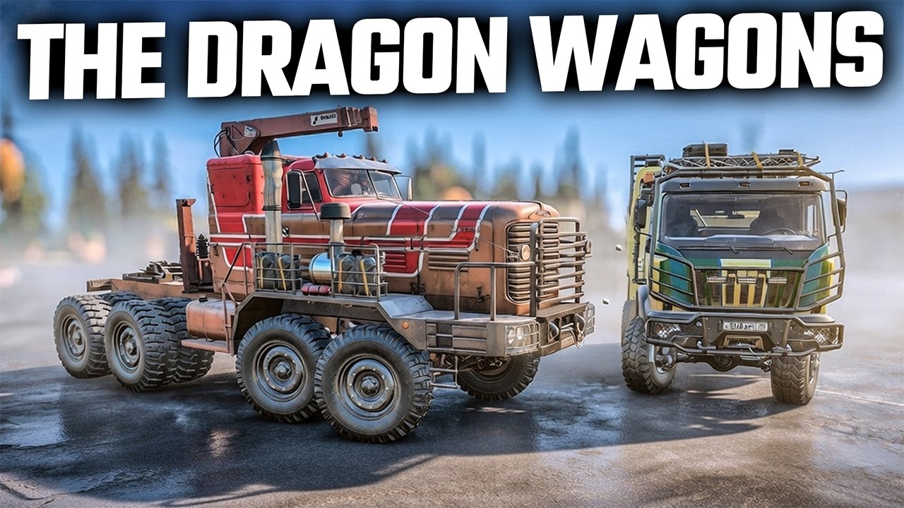 The Dragon Wagons Dual Pack - Most Have! | SnowRunner