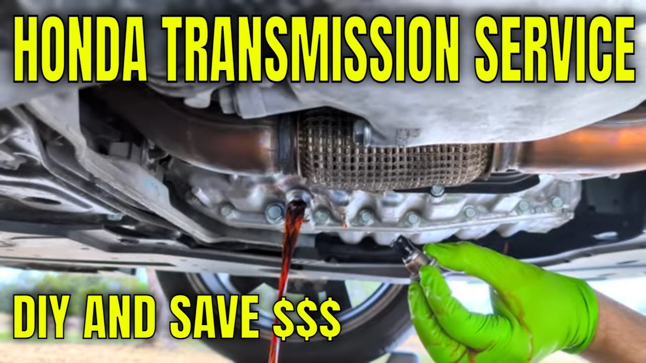 Honda Accord 10 Speed Transmission Fluid Change Drain and Fill - The Right Way to DIY