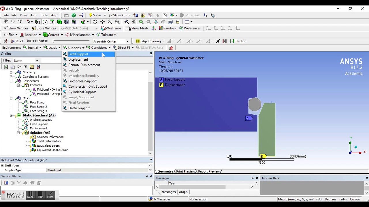 Ansys Frictional Contact
