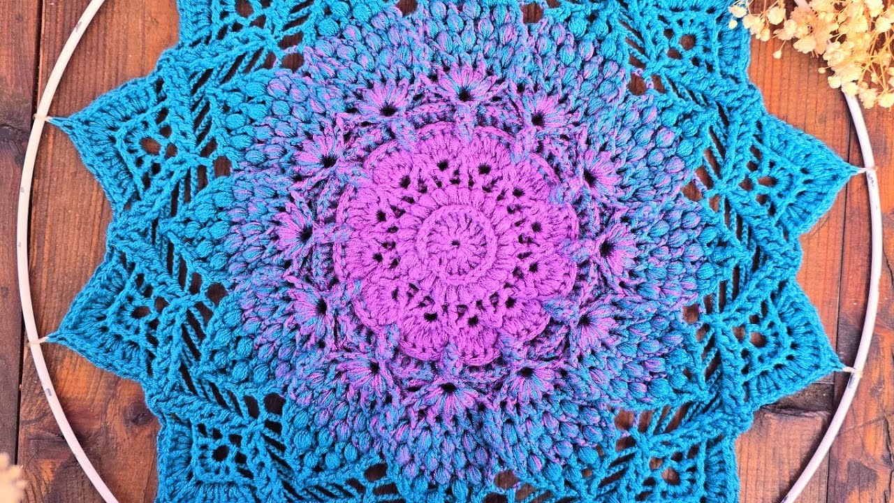 Mandala Bergamo. Rzedy: 8-10 