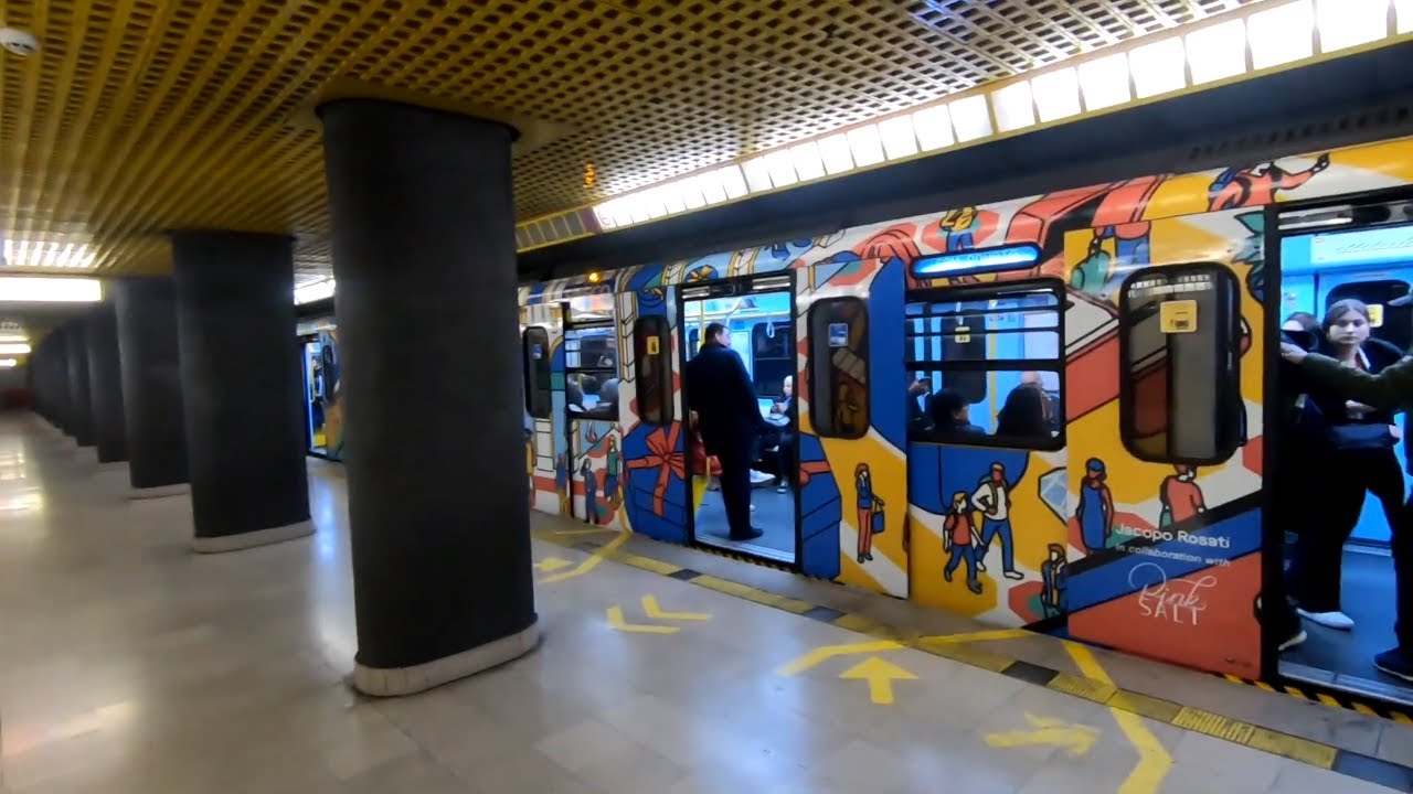 Milan Metro Ride - Turati to Duomo | Italy | 21/11/23