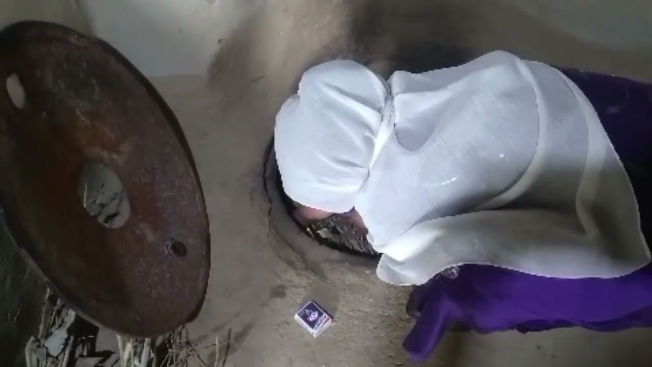 Making Afghani bread (tiki)| daily village life in Afghanistan