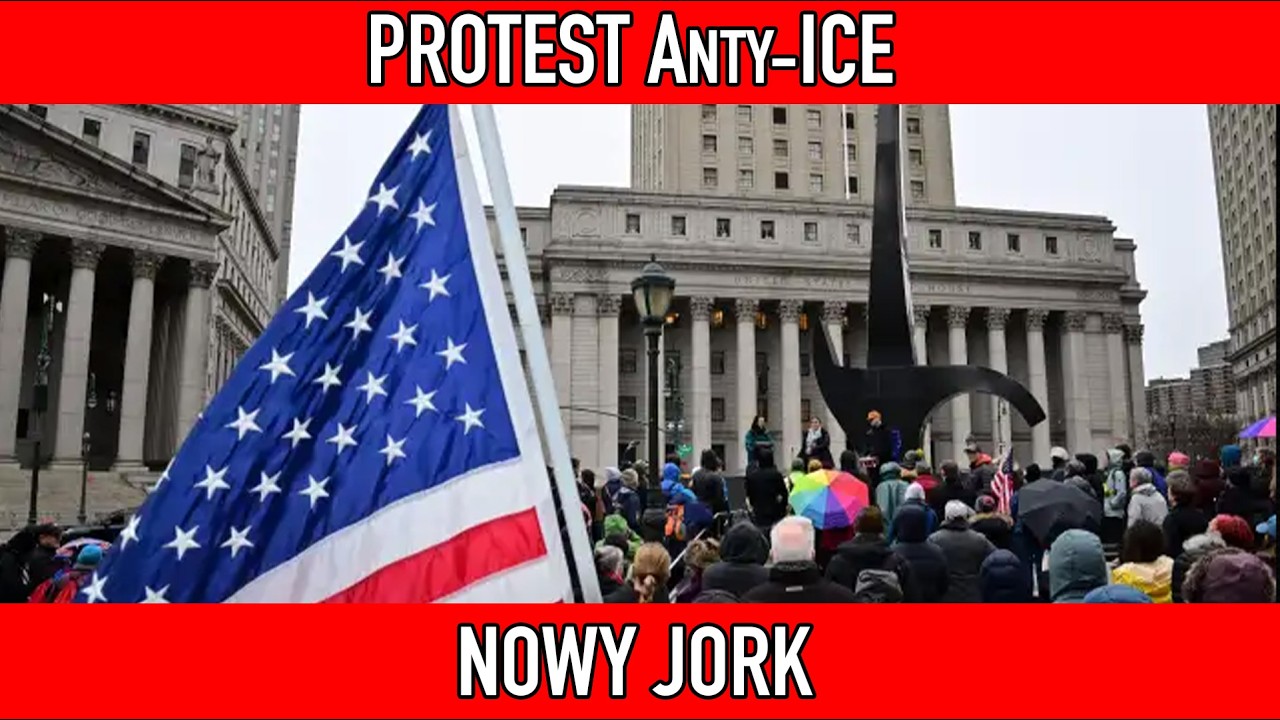 Protest anty-ICE w Nowym Jorku - czy komunizm zawładnie Ameryką? [RELACJA z USA]
