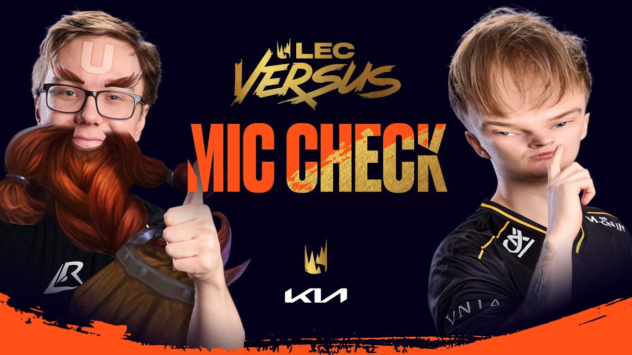 Baussi Bomba & Zestifying ohnePixel! | Kia Mic Check | 2026 LEC Versus Week 2