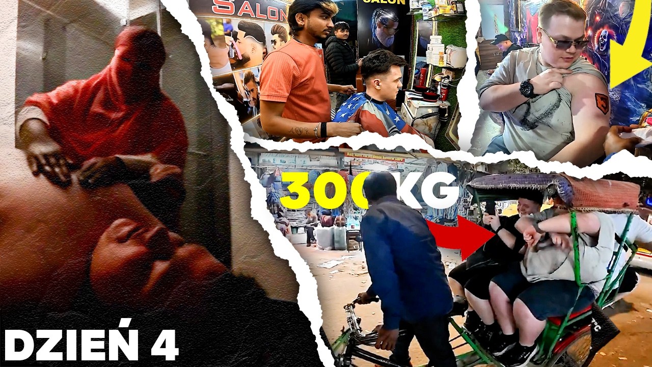 TEST WSZYSTKICH USŁUG W INDIACH! 🧐 *tatuaż, masaż, fryzjer, handel*