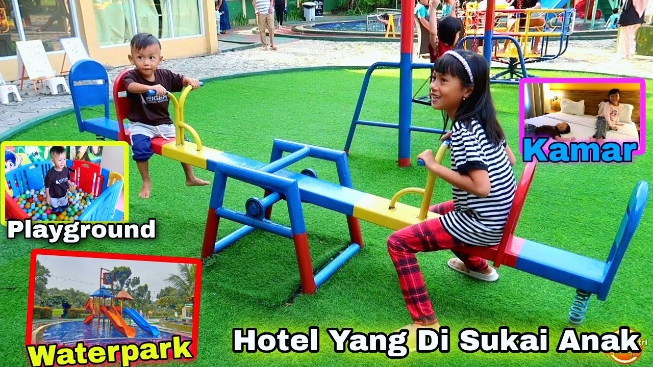 Bermalam Dihotel Lorin Sentul Bogor - Hotel Yang Disukai Anak- Anak - Ada Water Park Dan Playground