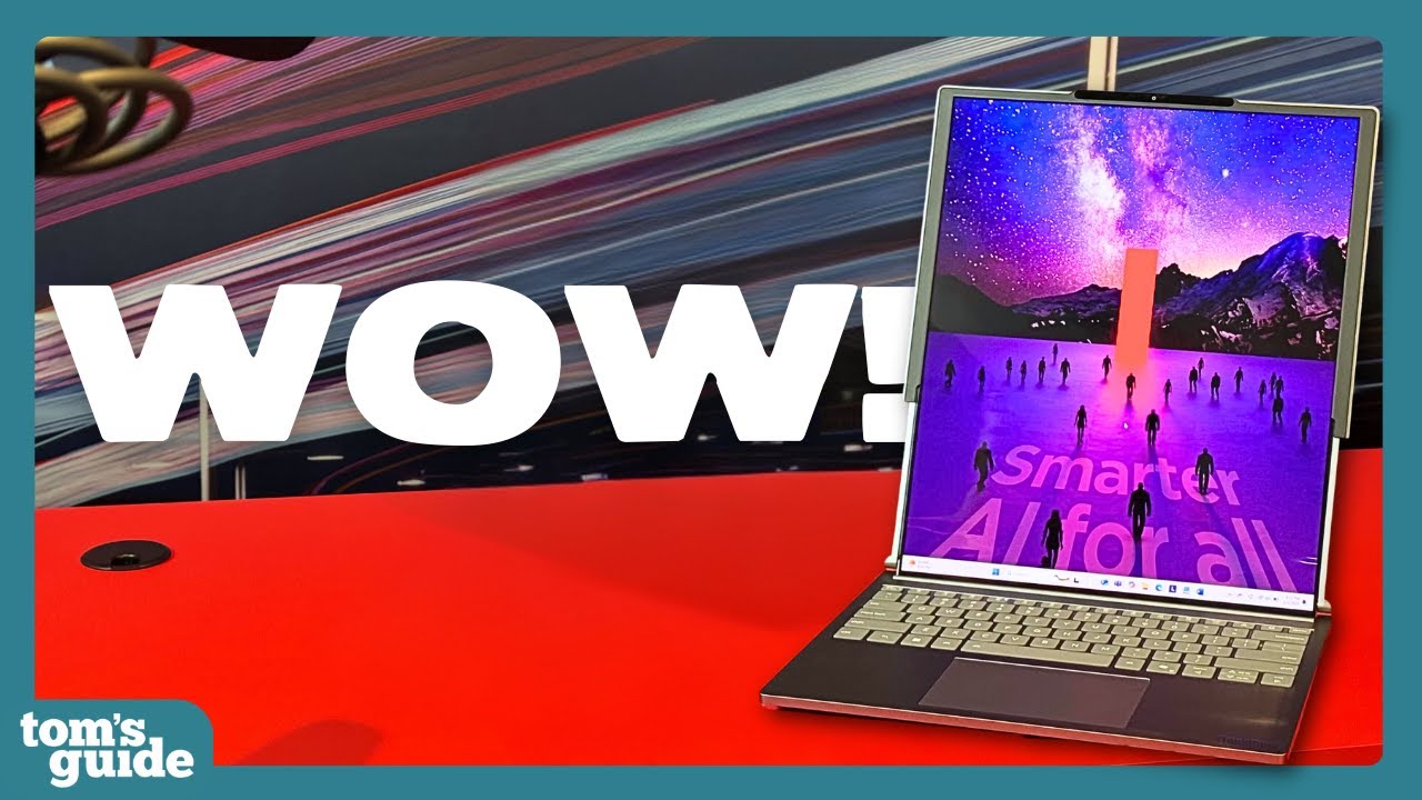 Lenovo Rollable Laptop HANDS ON! This Is Wild