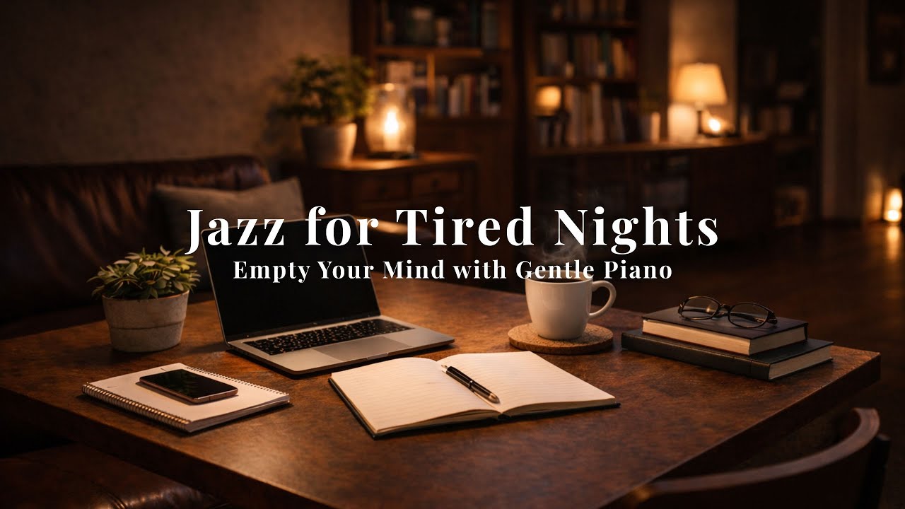 【疲れた夜】何も考えずに流す静かなジャズ｜Quiet Jazz for Tired Nights