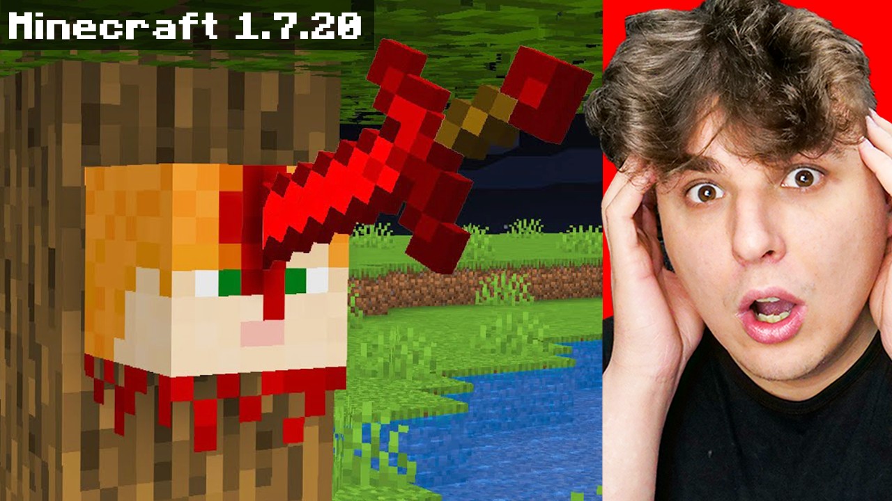NIGDY NIE GRAJ w ZAKAZANĄ WERSJE MINECRAFT 1.7.20!!!!1