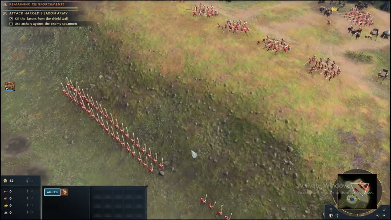 WINAMO PRVI BATTLE U AGE OF EMPIRES-U! IDEMO DALJE, GAZIMO SVE REDOM!!!