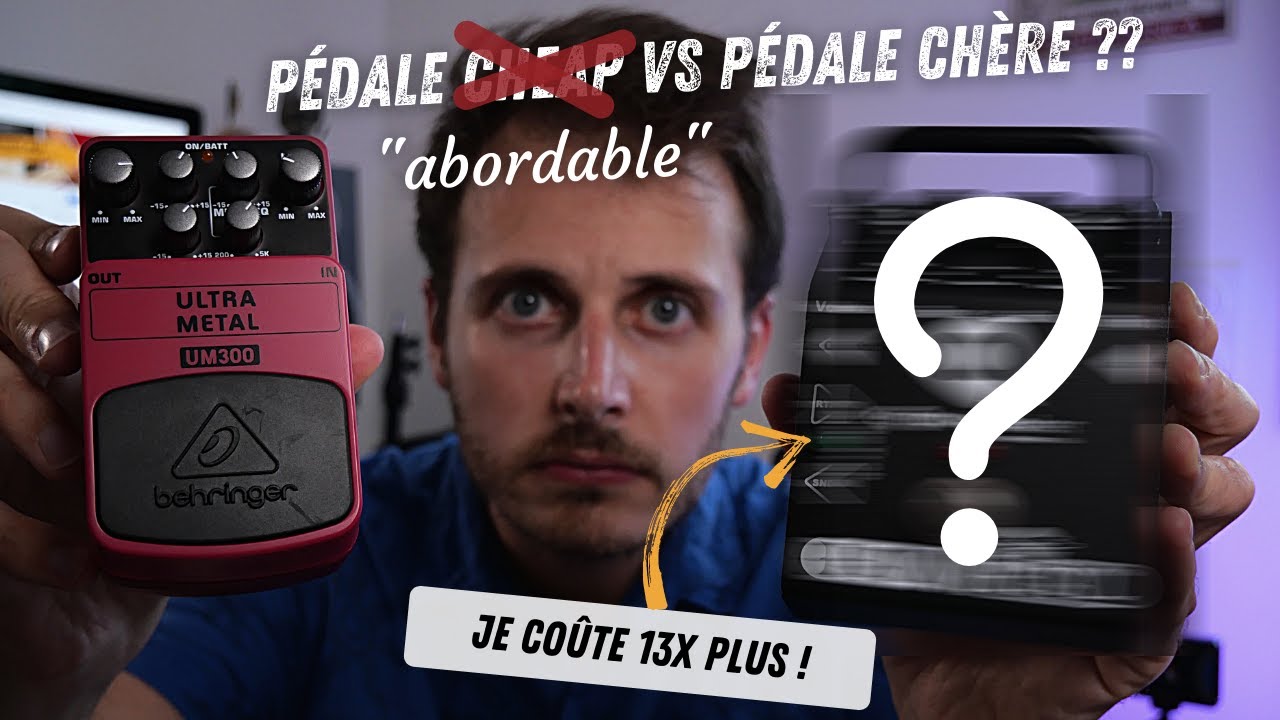 Pédale CHÈRE vs pédale PAS CHÈRE !