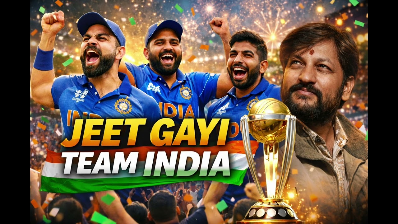 Jeet Gayi Team India 🏆 | World Cup Victory Song | Deshbhakti Cricket Song | New Hindi Song 2026