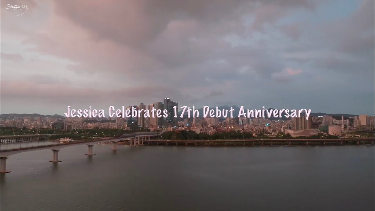 Jessica Jung 17th Debut Anniversary's Drones & Fireworks Show in Seoul