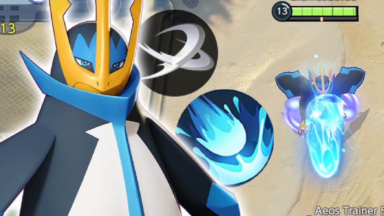 EMPOLEON NEW ALL-ROUNDER GAMEPLAY (Hydro Cannon & Metal Claw) - Pokémon UNITE