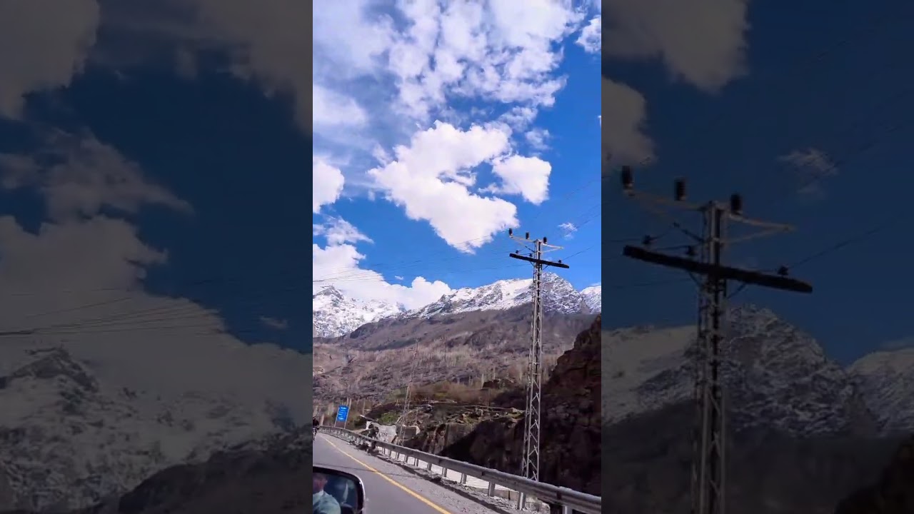 The glorious weather and beauty of Skardu highway GILGIT-BALTISTAN. #travel #skyway #nature #love