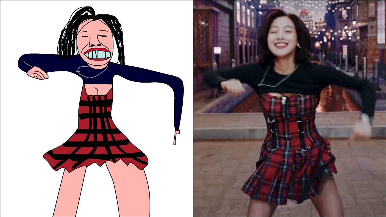 POP DRAWING MEME #268 | TWICE - YES OR YES | Ruby Fun