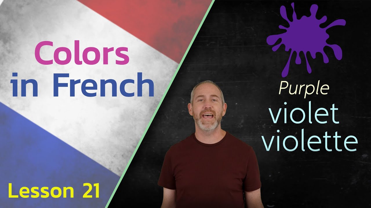 Colors in French | The Language Tutor * Lesson 21 *