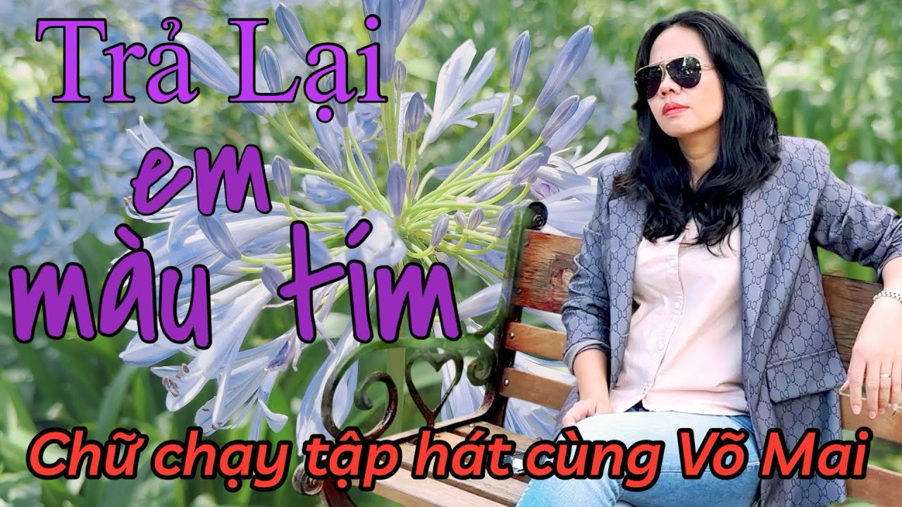Tập hát Trả Lại Em Màu Tím 1 sáng tác tuyệt vời của Mạnh Quỳnh