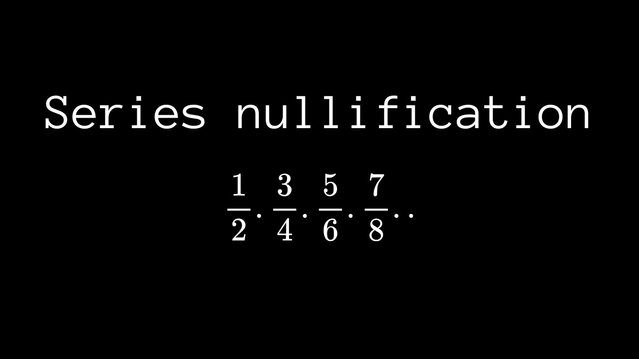 Series nullification | Just for JEE Advanced