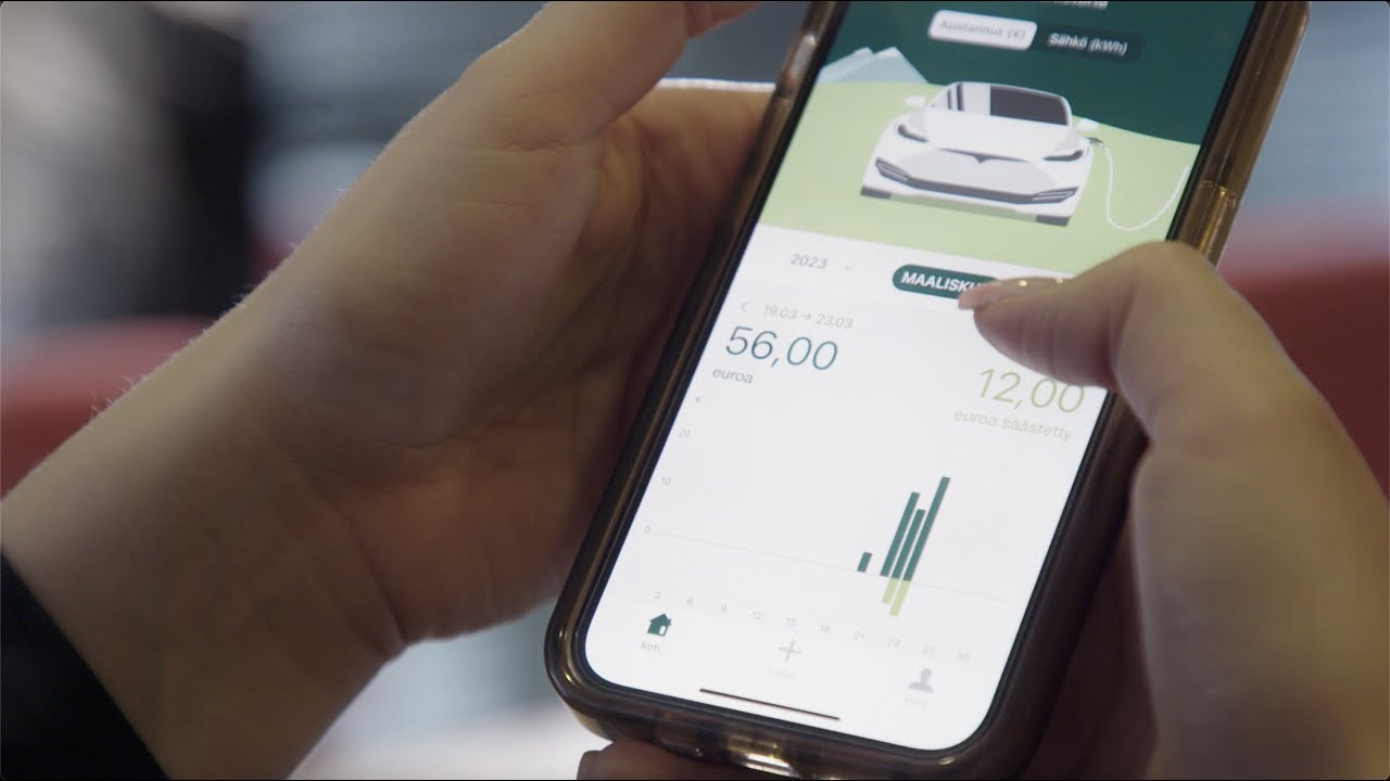 Sähkön kulutuksen optimointi mobiilisovelluksella (Teknavi 2023)