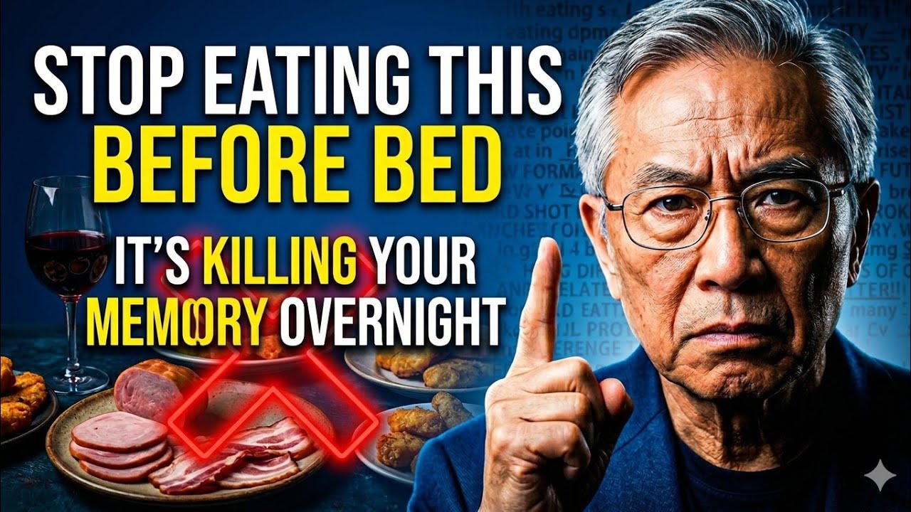 Don't eat this food Before Bed Can Damage Your Brain-These 3 foods kills Memory Overnight