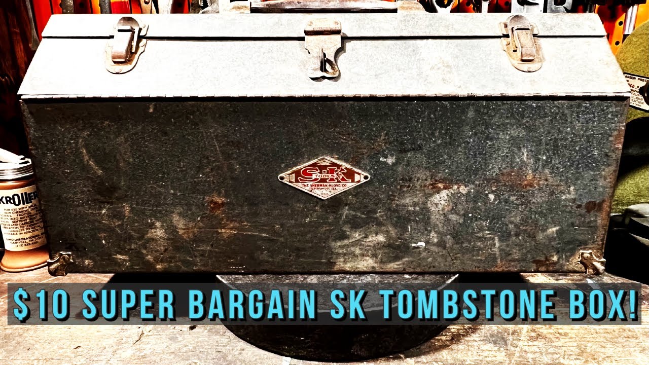 $10 Super Bargain Estate Sale Sherman Klove (SK) Tombstone Box!