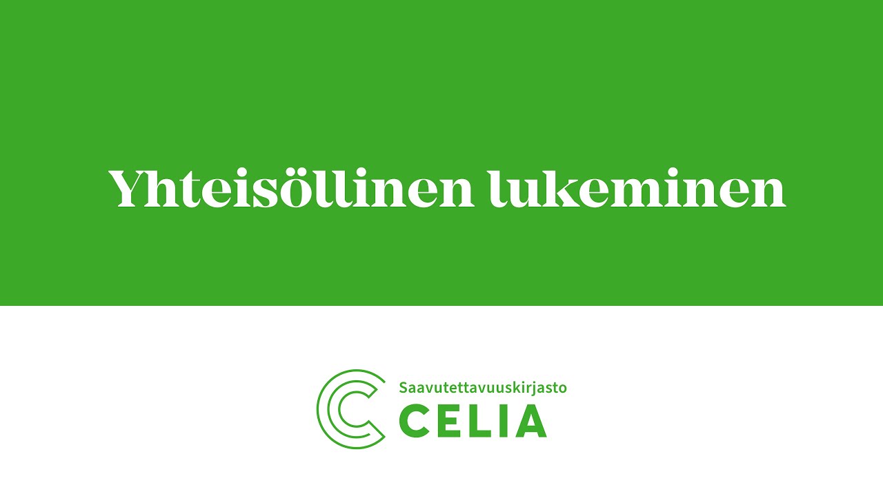 Yhteisöllinen lukeminen