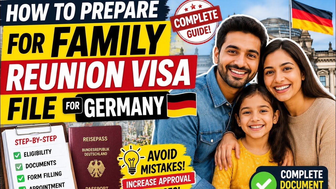 How to Prepare Family Visa File for Embassy Pakistan | Germany Visa File Arrangement Step by Step