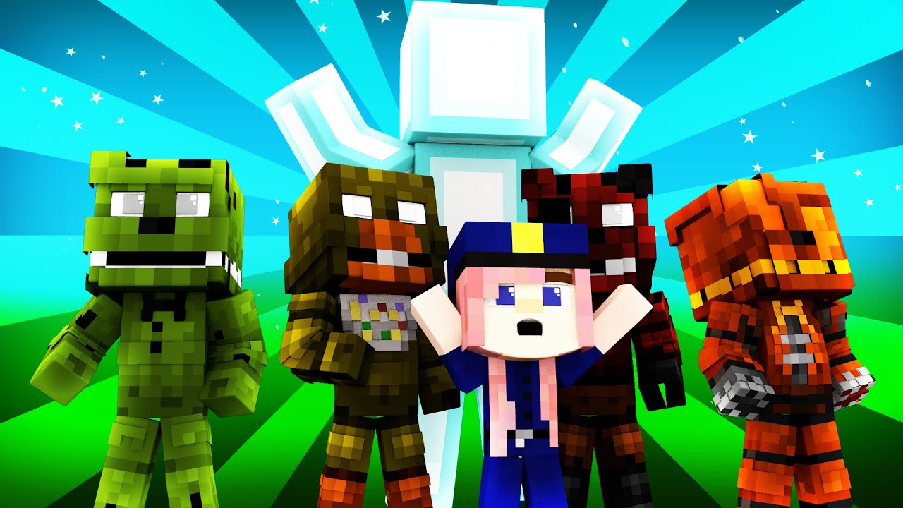 FNAF World - PURPLE GUY'S SECRET? (Minecraft Roleplay) Day 18