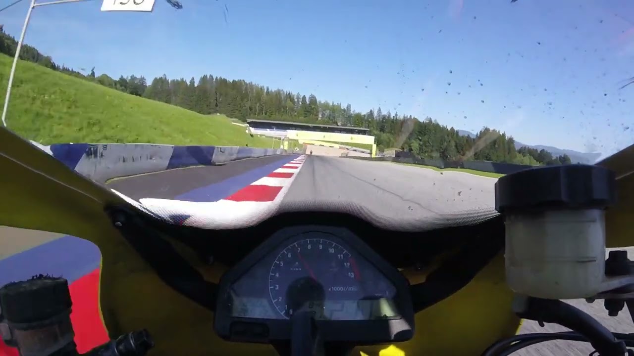 GAP / Red Bull Ring 2023 / Neues Layout / Rennen 2 / Open 1000 / CBR 1000rr SC57 (Katastrophe!)