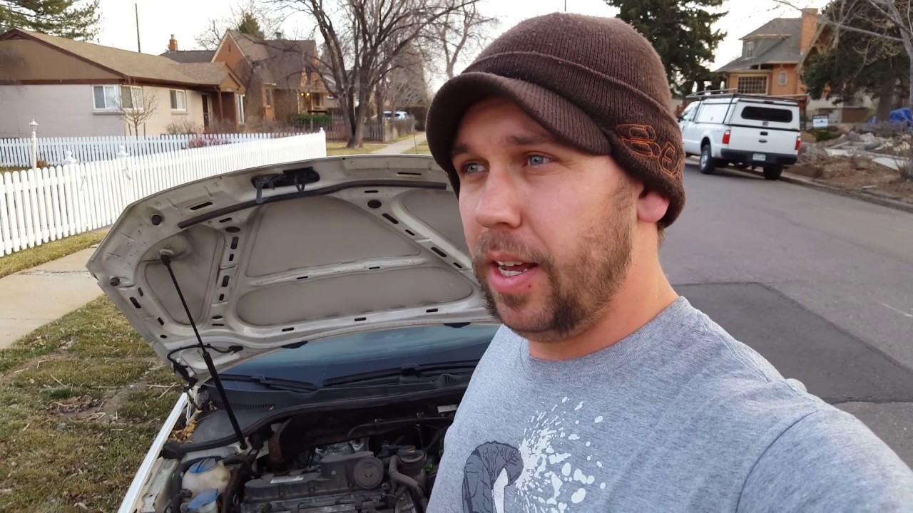 My clutch pedal stuck to the floor on my 2007 VW Rabbit (Blown Clutch Master Cylinder) DIY