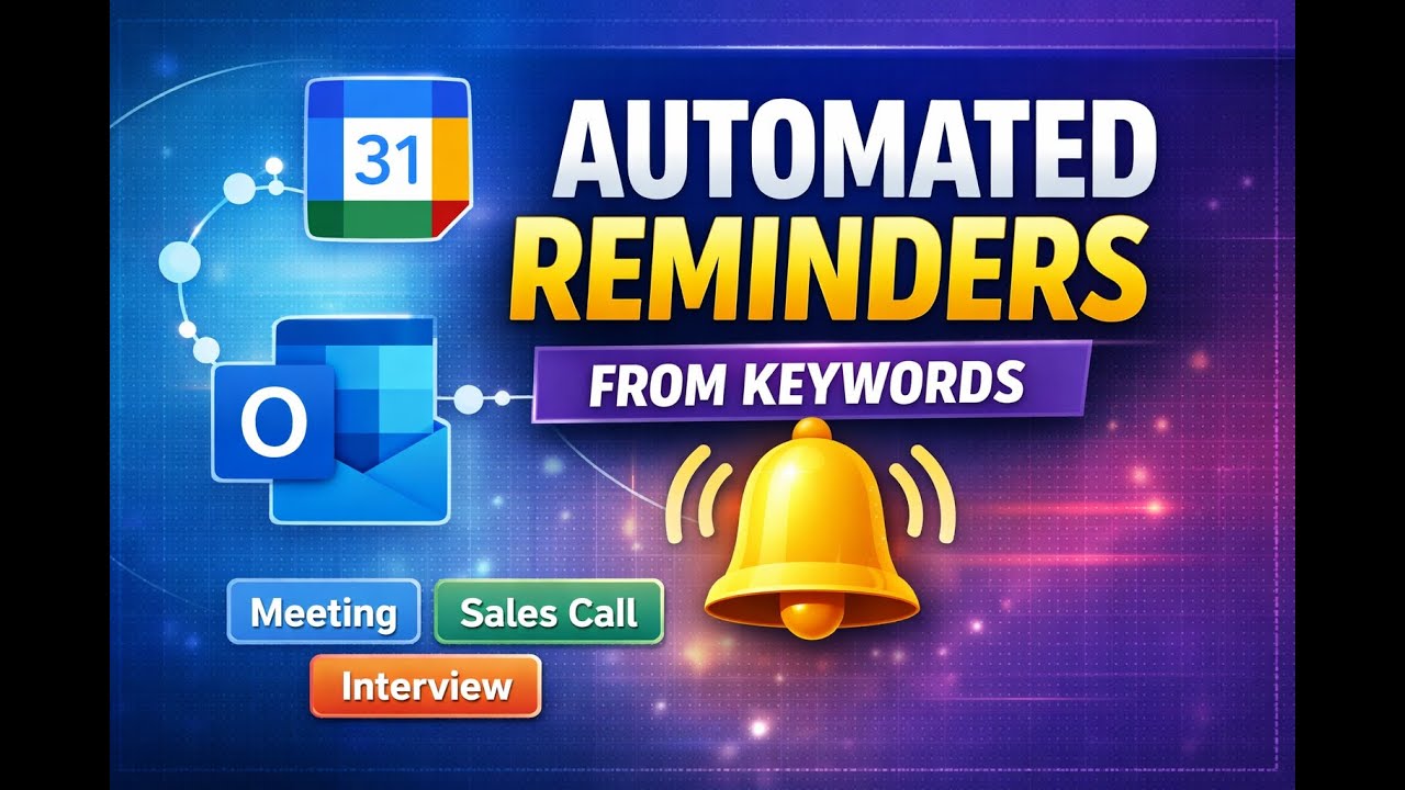 Timelier Demo: Trigger Reminders Based on Keyword(s) in Event Titles