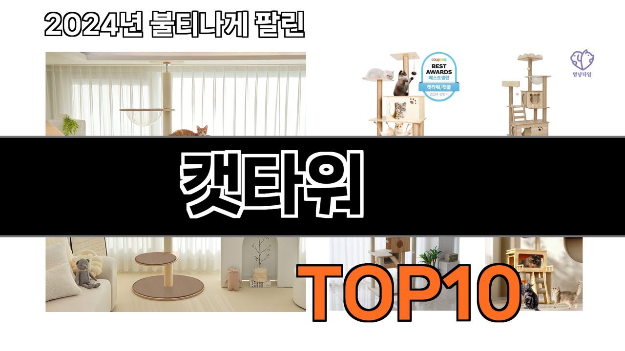 2024 가장 인기 있는 캣타워 추천 BEST10
