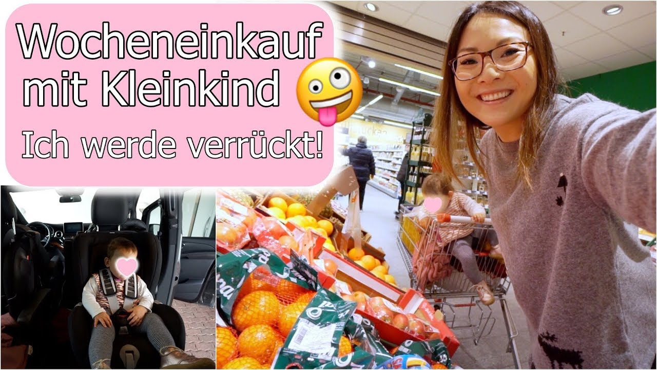 Elisa stürmt den Supermarkt 🙈 Essen einkaufen nach Wochenplan | Neuer Autositz | Mamiseelen