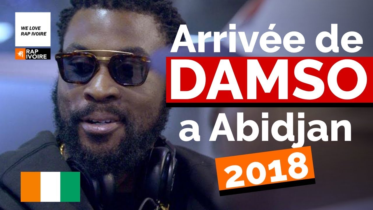 ARRIV&Eacute;E DE DAMSO A ABIDJAN 2018 (23h37 Aeroport F.H.B)