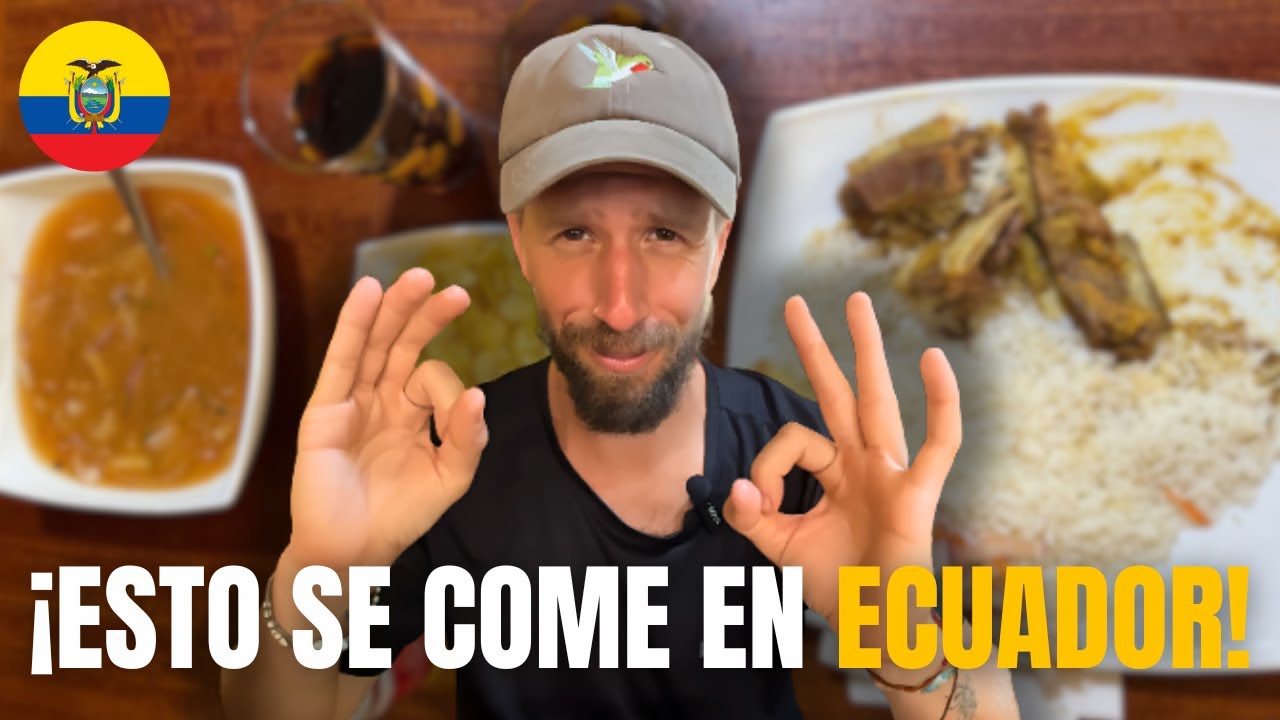 Probando comidas de Ecuador: platos típicos, helados de paila y empanadas | E2 - 🇪🇨
