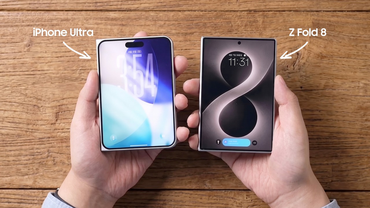 iPhone Ultra Vs Samsung Galaxy Z Fold 8 (Wide) - We Finally Know the Winner!