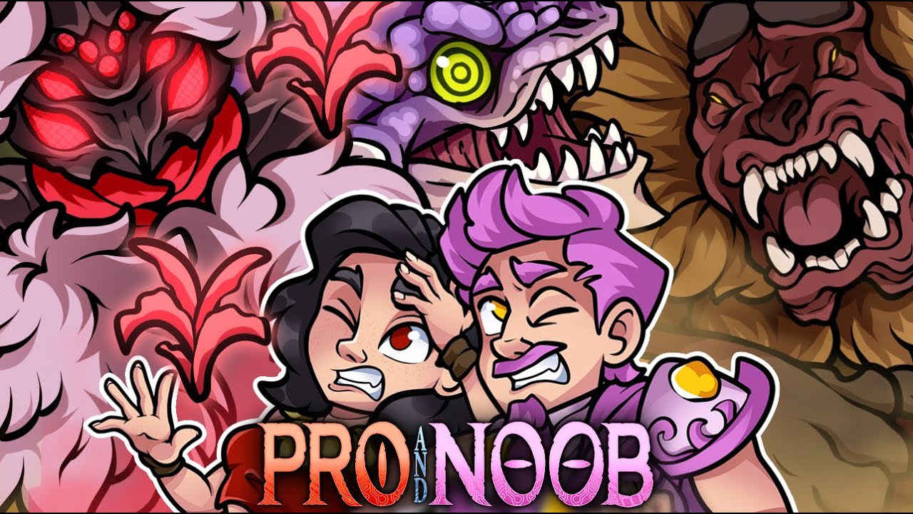 CHAMELEOS CAT ATTACK - Pro and Noob VS Monster Hunter Wilds! (New Weapon Event)