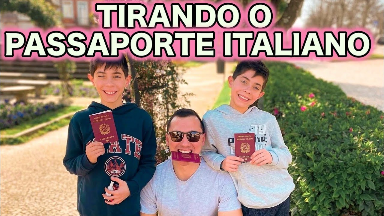 FOMOS TIRAR O PASSAPORTE ITALIANO