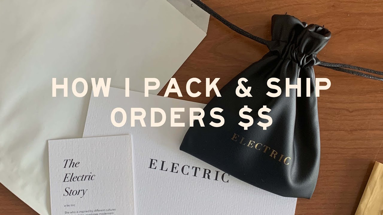 How I Package & Ship Orders  | Jewelry Store | International Shipping | Online Entrepreneur