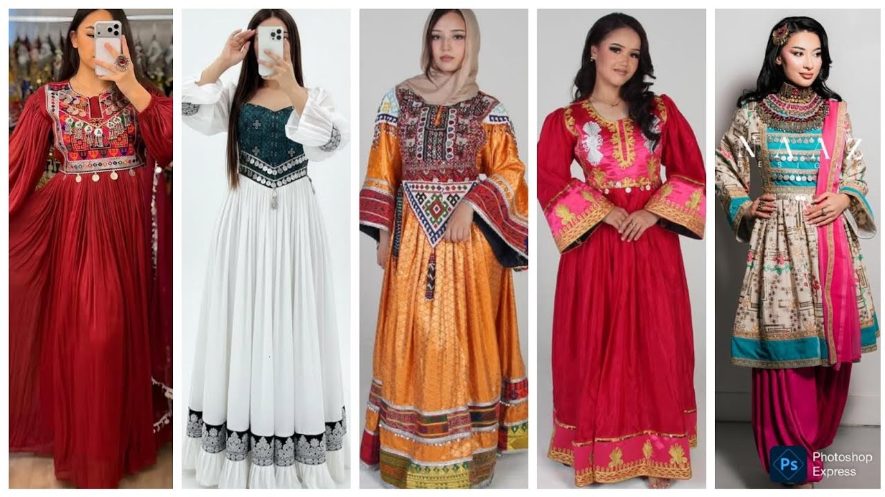 Latest New Stylish Afghani Dress Design/Afghan Trendy Fashion Dress/زیباترین لباسهای افغانی ساده