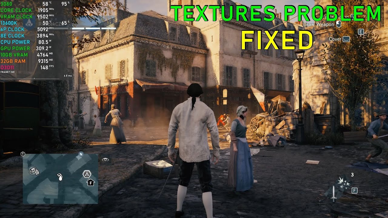 Assassins Creed Unity: Texture Glitch / Slow Loading / Shimmering - FIX 2026