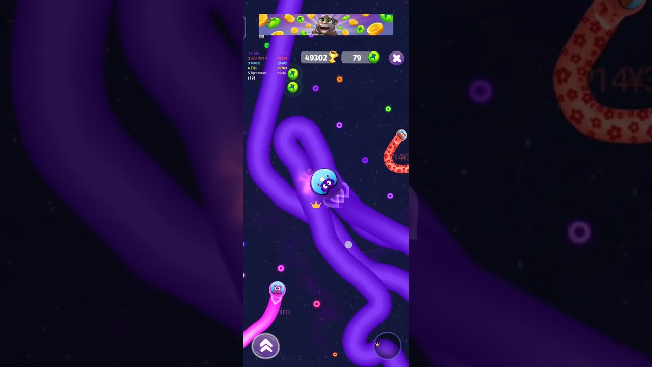 70k + top score banane ka chalenge #snake game 🐍🎯🎯..#viral#video#subscribe my channel @Shalugamming