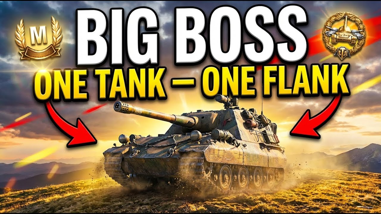 Jgpz E 100 vs Mastodons — One Tank, One Flank #worldoftanks #wothighlights #wotgameplay